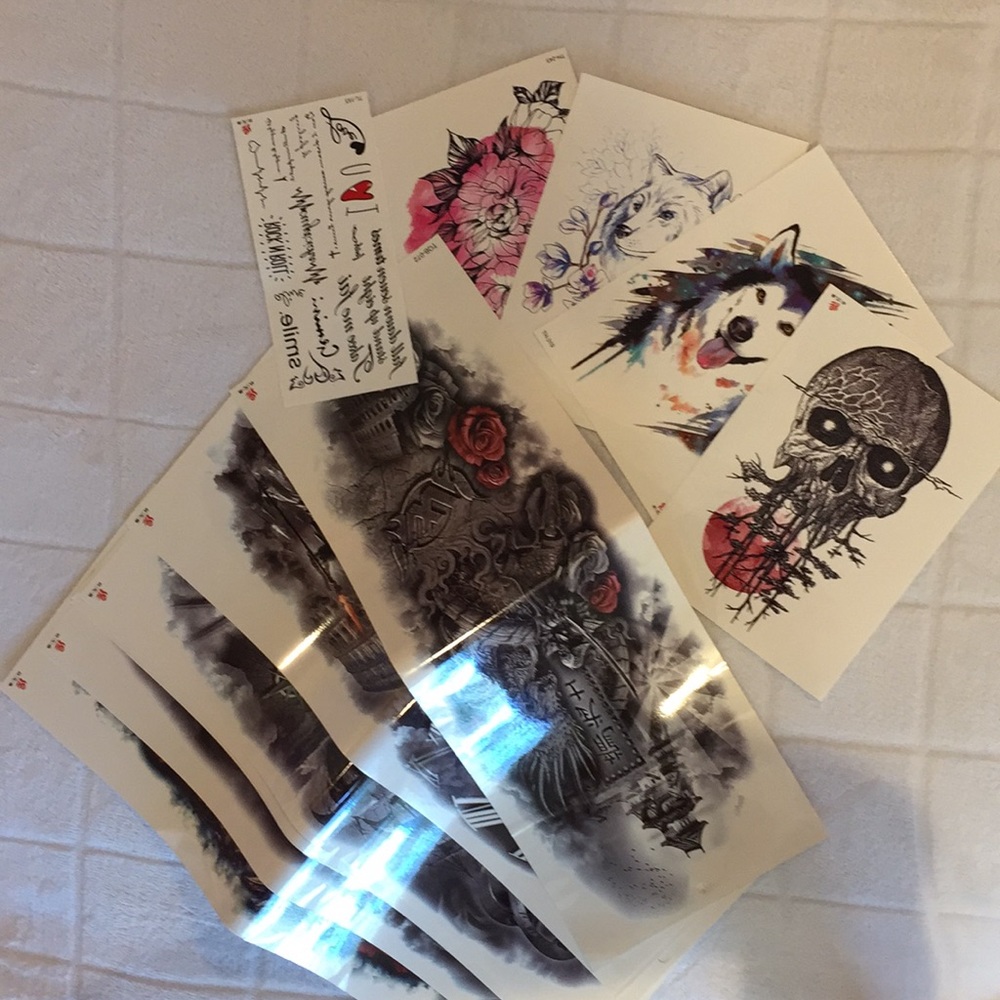 TEMPORARY TATTOO SET